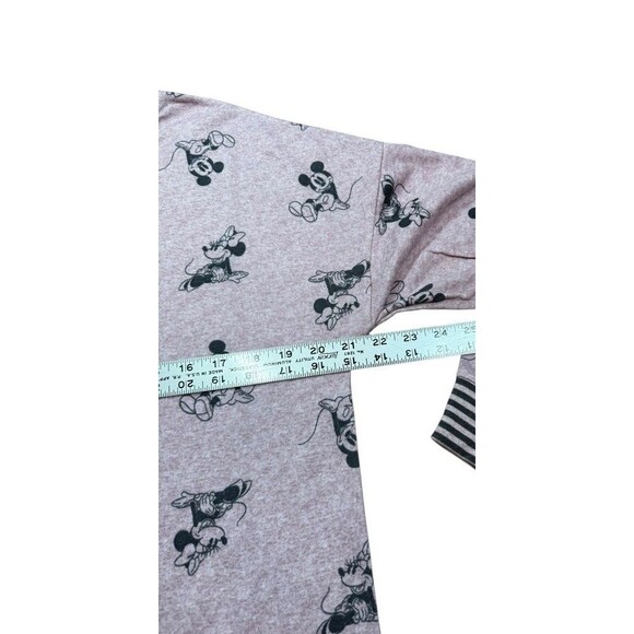 Disney Womens Size Medium Pink Pajama Set Mickey Minnie Mouse Costco - Soft- PJs - Picture 6 of 10